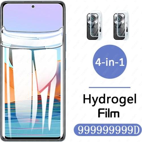 Redme note10 Pro hydrogel film front screen protector for xiaomi redmi note 10 pro 10pro 10s camera redmy note10s glass film
