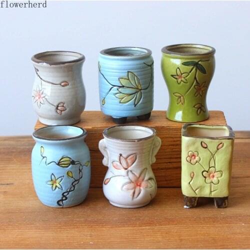 Home and Garden Nursery Pot Desktop Small Pot Green House Growing Kit Garden Supplies Pot for Orchid Plant Seeder Desk Decor