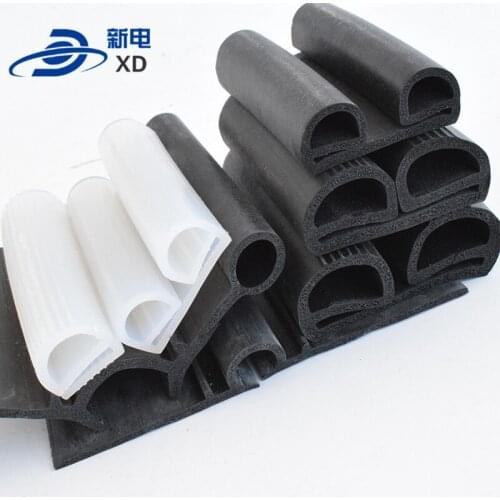 Custom eco-friendly cold storage door rubber
