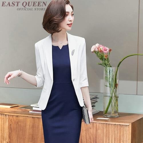 Interview suits luxury female noble ladies business office uniform designs women social ceremony festival dress suit AA4104