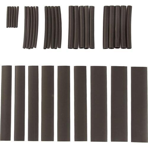 170PCS Assorted Insulated Electrical 2:1 Heat Shrink Tubing Kit Set Lined Heat Tube with Storage Box Portable
