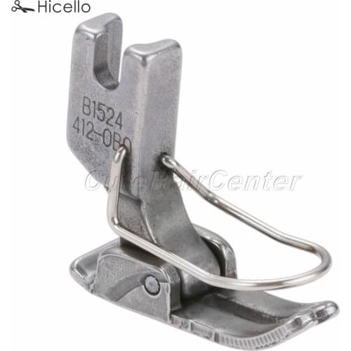 P351G Industrial Sewing Machine Presser Finger guard Foot B1524 Metal Steel Flat cart needle guard safe feet Hicello