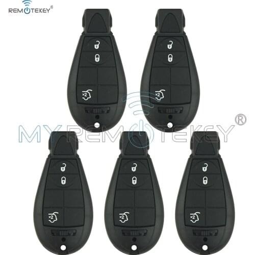 Remtekey 5pcs #4 Fobik remote key 434 Mhz 3 button 05026336AC for Chrysler Jeep Dodge Journey Grand Cherokee Voyage remtekey