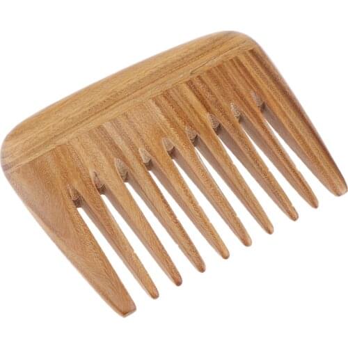 Wide Afro Comb Hair Brush Hairdressing Salon Professional 9.8x8cm