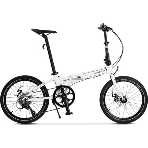 Folding Bicycle Dahon Bike KBA083 LAUNCH D8 Aluminum Alloy Frame 8 Speed 20 Inch Urban Commuters Light Easy to Carry Jaws hinge