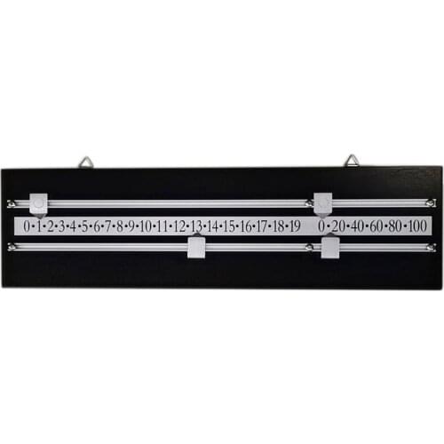 Snooker Scoreboard Complete with Scorer/Rails and Pointers for Billiard Lovers Snooker Game Billiard Score Keeper
