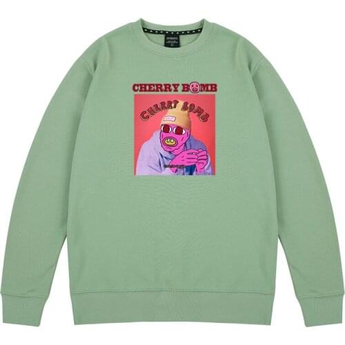 Tyler The Creator cherry bomb Rap Music Golf Wang OFWGKTA Skate Sweatshirts Hoodies men women unisex Combed Cotton