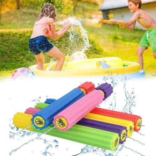 Fun Foam Water Pistol Shooter Water Guns Toys Super Cannon Toy Outdoor Swimming Pool beach Games Toys Gift for Boys Girls Adults