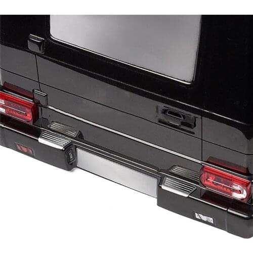 1pair Metal Rear Bumper Pedal Decoration Trims for 1/10 Traxxas TRX6 G63 TRX4 G500 RC Car Accessories Parts