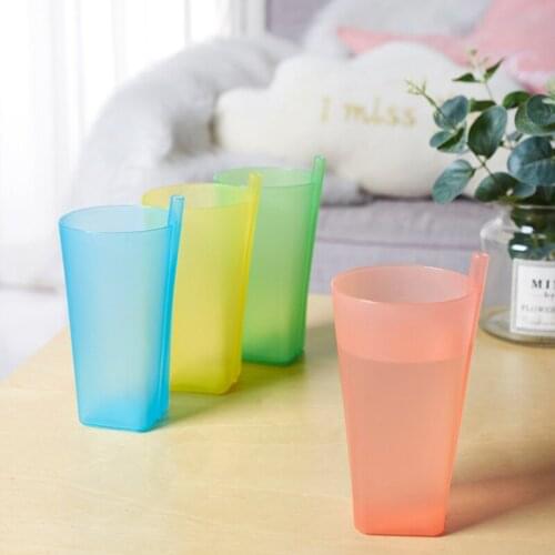 1PC Kids Children Infant Baby Sip Cup with Built In Straw Mug Drink Home Colors Baby Sippy Cup