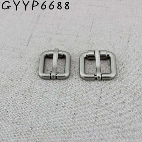 30pcs 4pcs Pearl silver 16mm 19mm fashion metal leather bag pin buckle Buckles Clothing Sewing Supplies Leather Craft Hardware