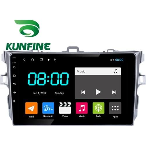 Android 10.0 1024*600 Octa Core Car DVD GPS Navigation Player Deckless Car Stereo for Toyota COROLLA 2007-2013 Radio Headunit