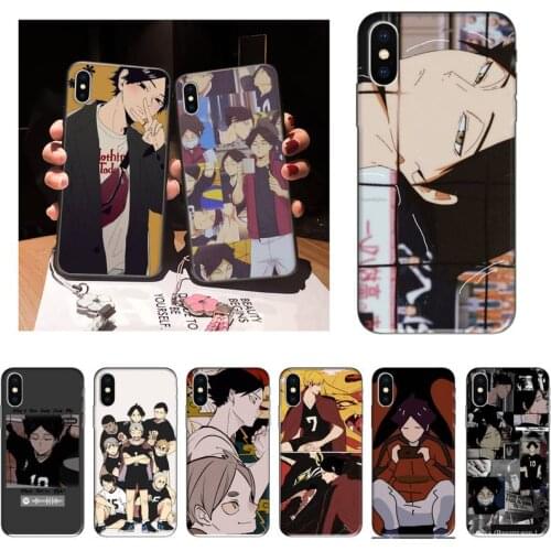Zororong suna rintaro Haikyuu Anime Phone Case For iPhone 12 Mini 11 Pro XS Max X XR 7 8 Plus