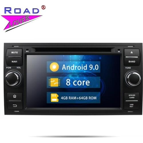 Car Radio Android 9.0 DVD Player For Focus Galaxy 2005-2007 Mondeo 2003-2007 S-MAX C-MAX Connect 2007-2009 Stereo GPS Navi Unit