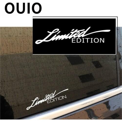 Car Sticker LIMITED EDITION Creative Vinyl Decal for Ford Mondeo mk4 Focus 2 3 mk2 mk3 Fiesta Suzuki Swift Jimmy Grand Vitara