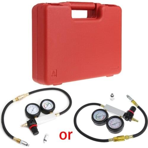 Auto Cylinder Engine Leak Leakdown Tester Compression Gauge Diagnostic Detector