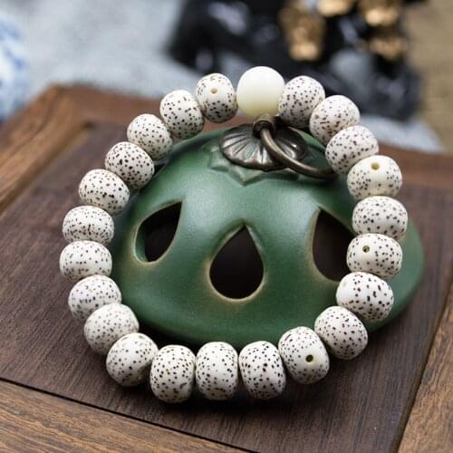 Xingyue Bodhi single circle hand string Buddha beads couple rosary A + lunar month high density Hainan Bodhi seed men and women