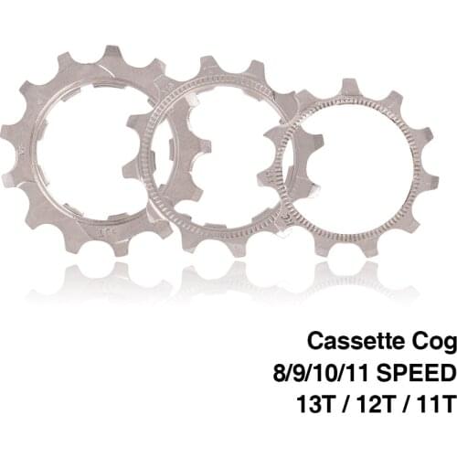 1pc MTB Road Bike Bicycle Cassette Cog 8 9 10 11 Speed 11T 12T 13T Freewheel Parts Cycling Flywheel Replacement Cogs