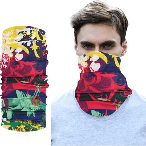 Multifunctional Headwear Headband Bandana Magic Scarf Tube Men Women Outdoor Sport Wristband Balaclava Headwrap Neck Gaiter