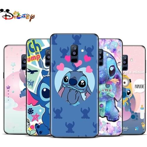 Cartoon Cute Stitch For Samsung Galaxy A9S A9 A8S A8 A7 A750 A6S A6 A5 A3 Star Plus 2016 2017 2018 Soft Phone Case