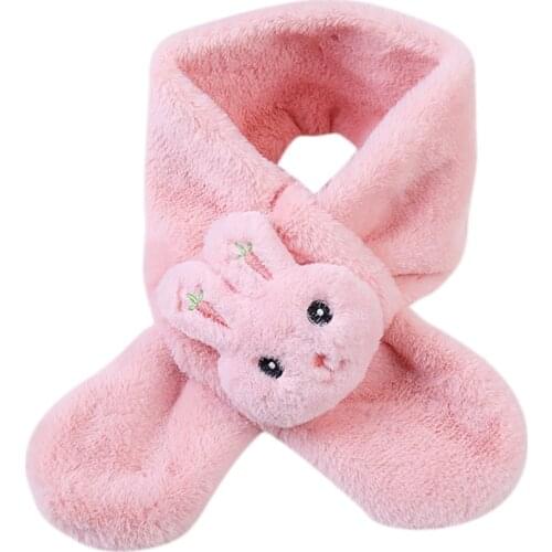 Solid Puppy Scarf Plush Overlapping Scarves Boy Girl Kids Keep Warm Shawls Scarves Collar Thickening Winter Scarf Шарфы И Маски