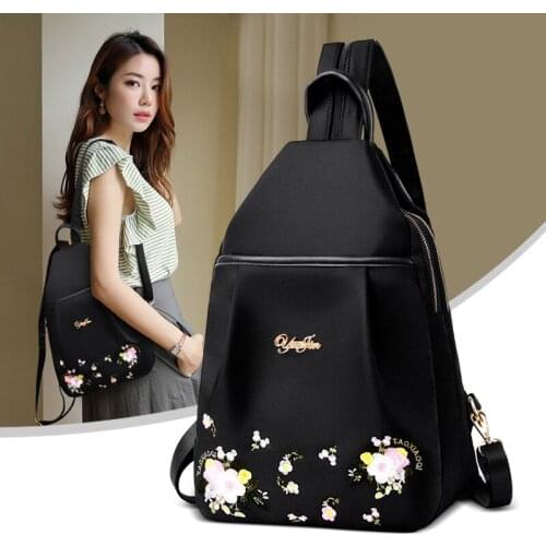 Backpack Women New Wave Anti-Theft Travel Bag Korean Version of The Wild Fashion Large Capacity Soft Leather Womens Backpack