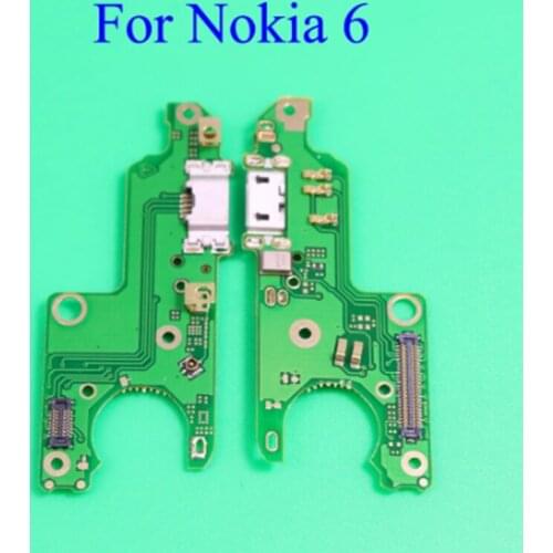 For Nokia 6 / 6.1 Plus / X6 / 7 Plus / 7.1 / 8 / 8.1 Charger Board USB Port Connector Charging Dock Flex Cable