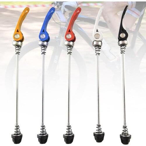 1 Pair Bicycle MTB Road Bike Cycling Front Rear Hub Quick Release Skewers Levers