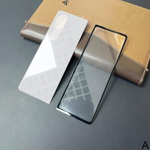 1Pcs Protective Film For Samsung Fold3 Tempered Glass Film Screen Protector Cover For Galaxy Fold3 Cover Curved Parts 2021 New