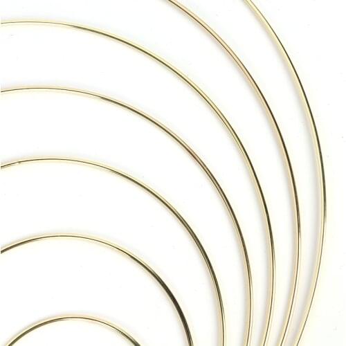 10-40cm Metal Hoop Wreath Frame Wire Ring Flower Garland Holder Rings DIY Macrame Floral For Wedding Decoration Dream Catcher