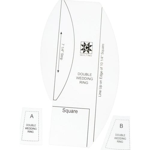 3pcs Measuring Ruler Sewing Acrylic Ruler Suitable Drawing Designers