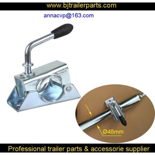 48mm clamp for trailer jockey wheel or prop stands, trailer jack, trailer jockey wheel clamp, trailer parts