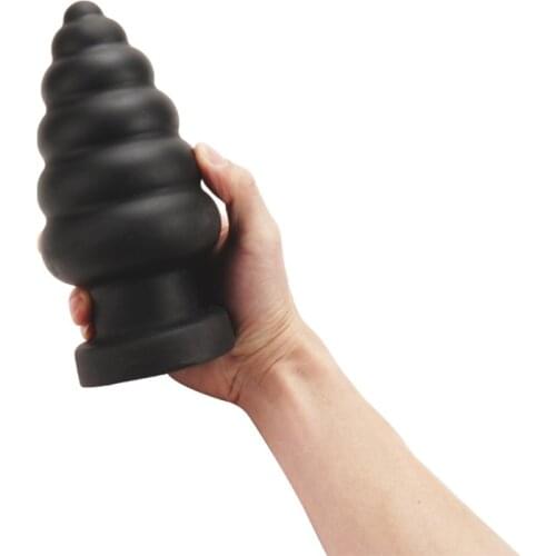 6 Size Multi-Shape PVC Large Butt Plug Masturbation Expander Orgasm Vaginal Dilatory Anal Pull Beads Dildo Erotic Couple Product