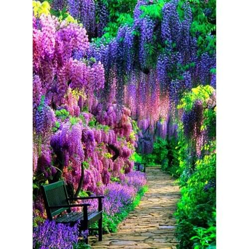 Full Square/round Diamond 5D DIY Diamond Painting "Cottage & Garden" Embroidery Cross Stitch Rhinestone Mosaic Decor WG1840