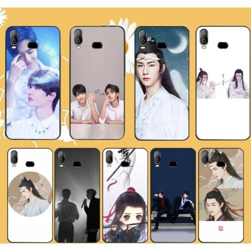 PENGHUWAN Xiao Zhan Wang Yibo Untamed Newly Arrived Black Cell Phone Case For Samsung A10 A20 A30 A40 A50 A70 A71 A51 A6 A8 2018