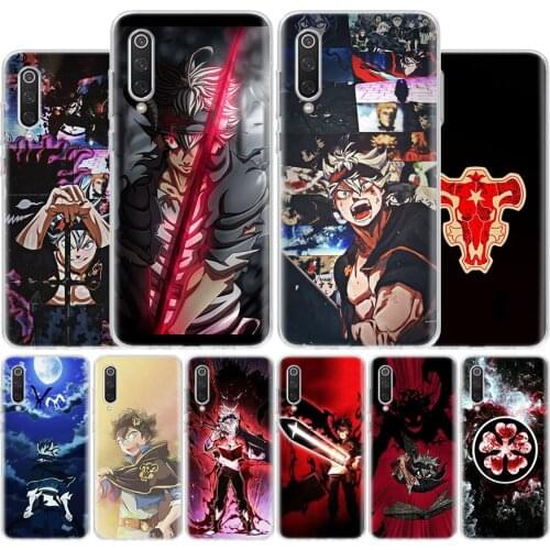 Manga Anime Black Clover Cover Phone Case For Xiaomi Redmi Note 9 9S 8T 8 7 6 5 5A 6A 7A 8A 4X K20 K30 S2 Pro Luxury Soft Capa