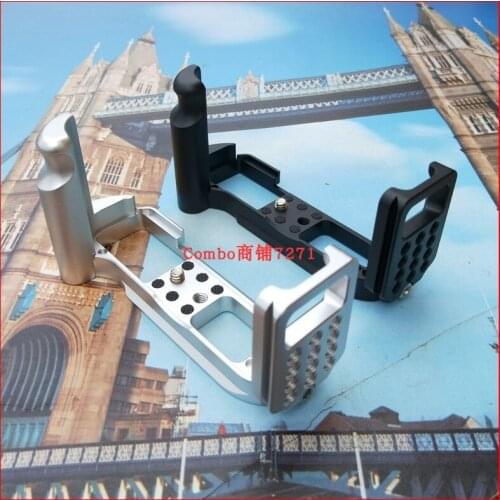 Black SliverLB-XA3 Vertical Quick Release L Plate/Bracket Holder Grip holder for Fuji XA3 X-A3 RRS SUNWAYFOTO Markins Compatible