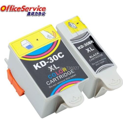 KD30 Compatible Ink Cartridges For Kodak ESP C310/C110/C315/1.2/3.2/3.2S Office 2150/2170 HERO 2.2/3.1/4.2/5.1 inkjet printer