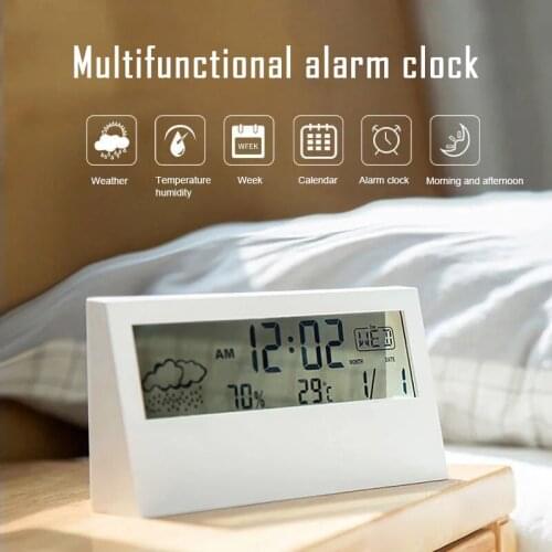 Electronic Digital Clocks Multifunctional Small Electronic Clock For Home Office Bedside @ls