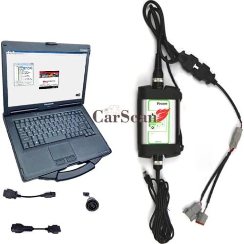 Full Set Vocom PENTA Marine Diagnosis VODIA VODIA5 DIAGNOSTIC Kit Vocom 6Pin cable for Penta with CF52 laptop