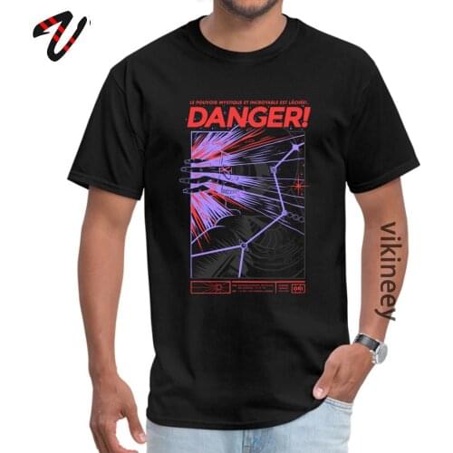 Popular Tee Shirt 100% Cotton Sweatshirts Men Top T-shirts DANGER AVORTER DANGER Printed Tshirt Man