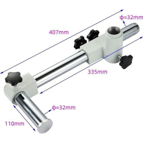 Industry Stereo Microscope Universal bracket 32MM Binocular Trinocular Microscope 360° Free Rotating Arm