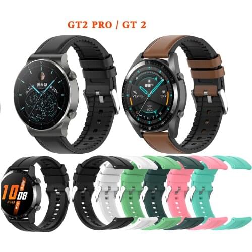 Huawei watch gt 2 strap for samsung galaxy watch 46mm 3 45mm gear s3 frontier 22mm watch band bracelet huawei watch gt 2/2e Pro