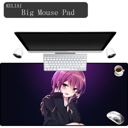 XGZ Lovely Mousepad Girl Anime Gaming Keyboard Pc Player Office Desk Mat To Mouse Laptop Gamer Game Mouse Mat 40x80 Mausepads