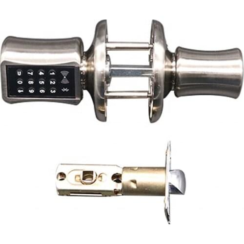 Security door handle lock keyless entry system smart password card TT LOCK application deadbolt door lock