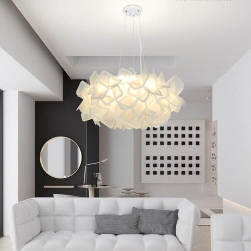 Nordic iron black pendant lamp diamond pendant lamp cocina accesorio living room decoration luzes de teto lampes suspendues