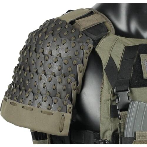 Tactical protective shoulder armor without vest guard