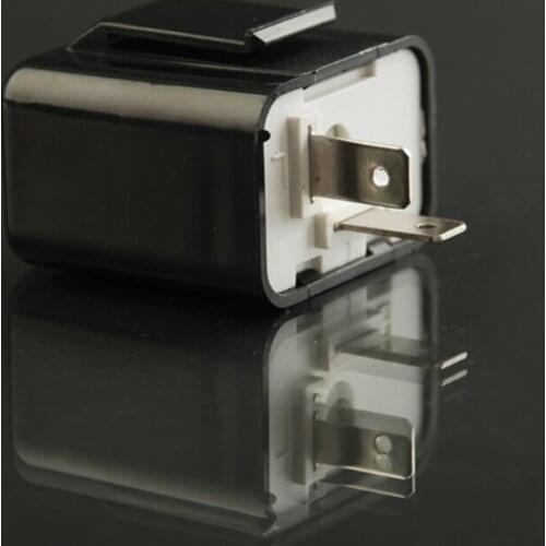 Universal Adjustable LED Flasher Blinker Frequency Relay Turn Signal Indicator Light Blinker for Automotive Motorcycle