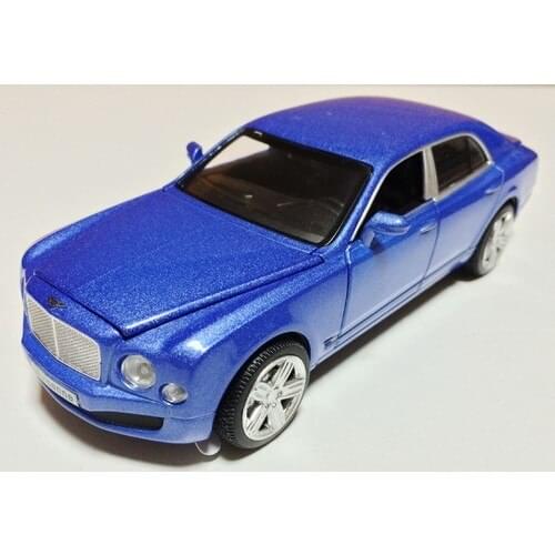 Vardem Bentley 1:32 Blue Czech Leave Metal Car (Voiced light)