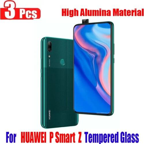 3Pcs 9H Tempered Glass For Huawei P Smart Z Screen Protector Tempered Glass Film